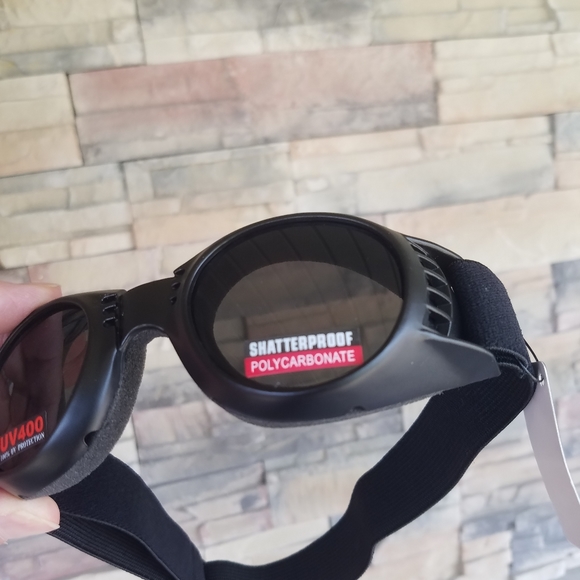 Motorcycle Goggles Burning Man Cycling Mens Nomad 50 Venezuela bolivar currency - Picture 12 of 13